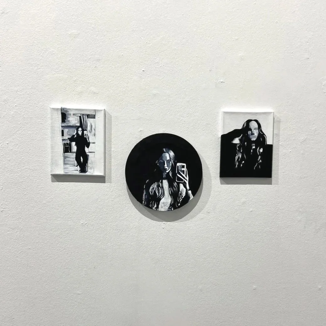 SELFIES on display at 'Recycling Narratives' in Berlin (2024)