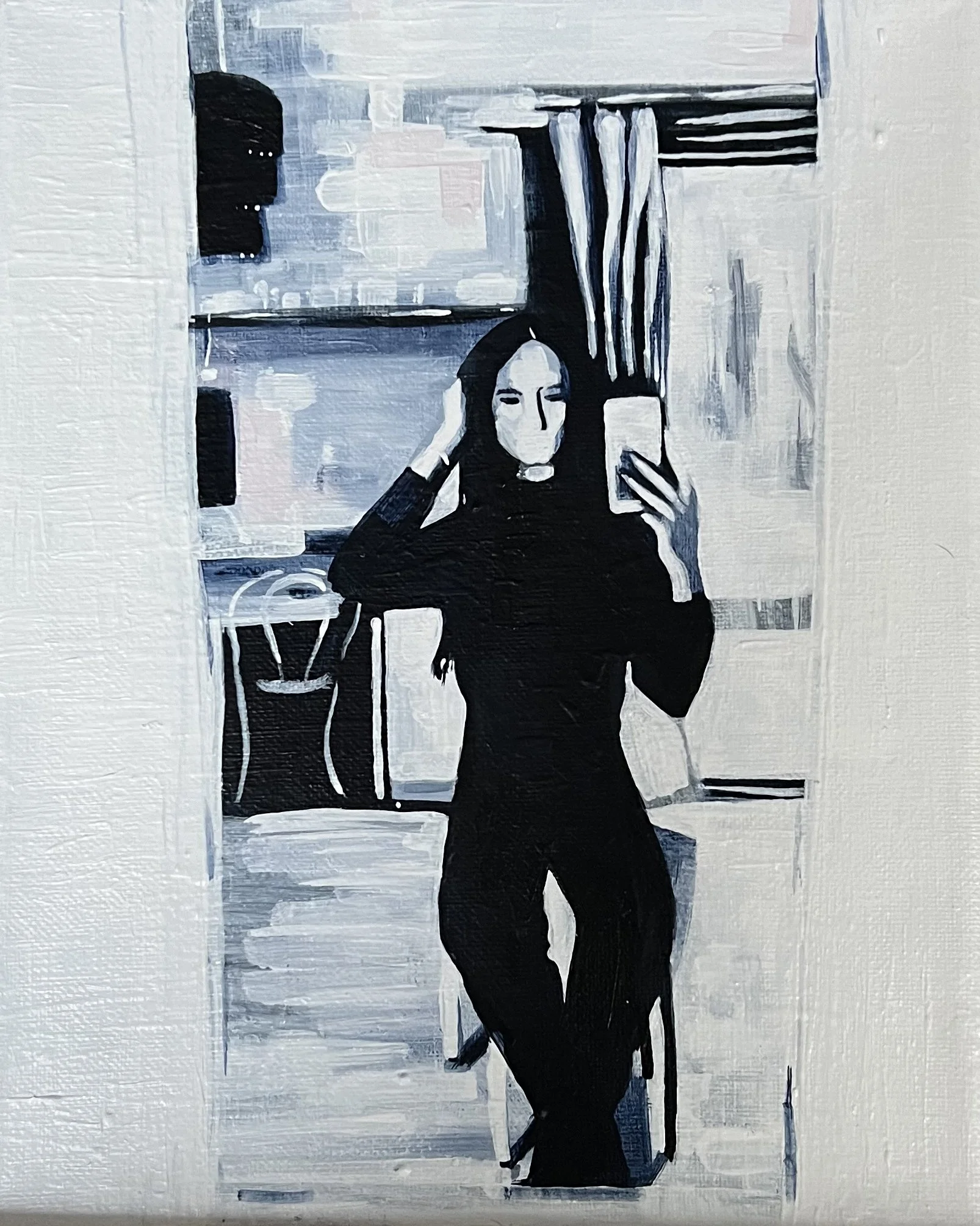 SELFIE III (2024), Acrylic on Canvas