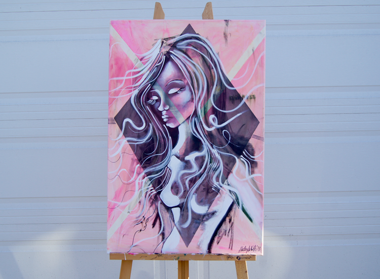 LOST (2013) | 24x36", Acrylic & Oil on Canvas