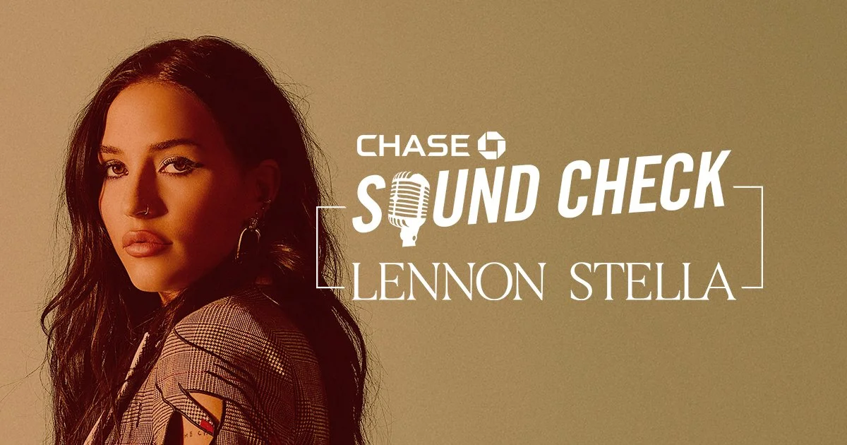 Chase Sound Check Lennon Stella