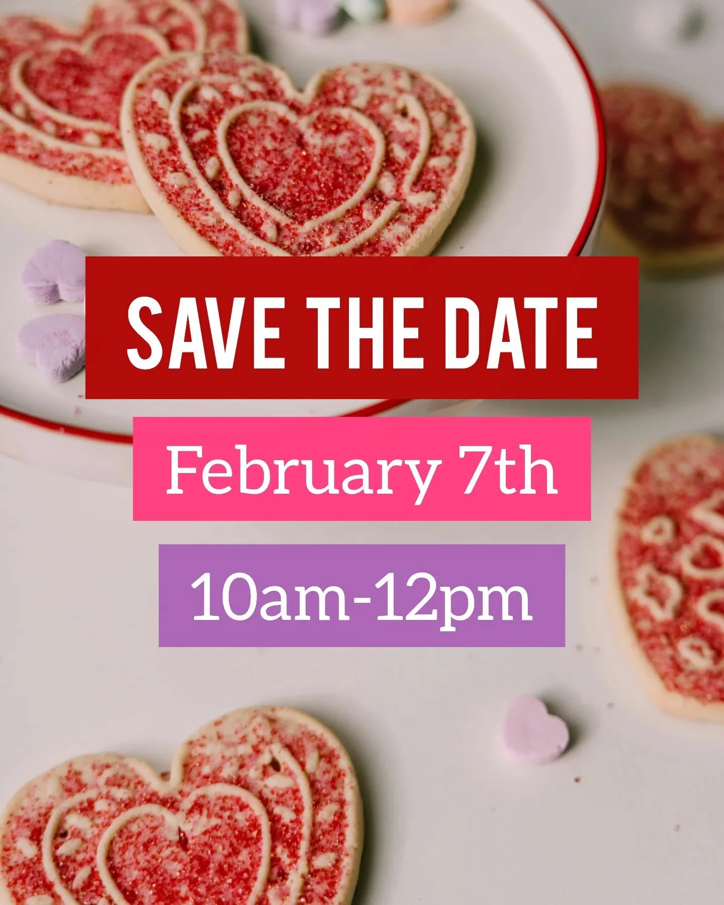 Save the date for our very first fundraiser event! You won't want to miss it! 🧁❤️💌