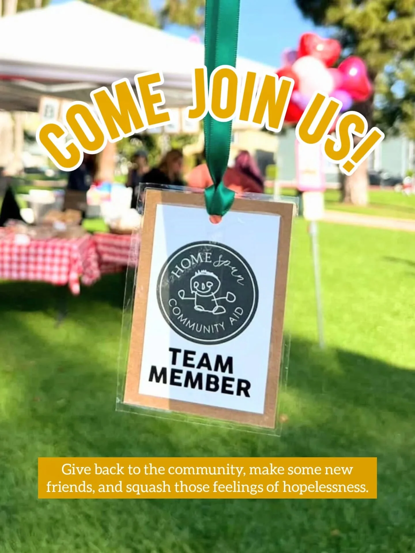 Message us to find out about our next group meeting or just show up and hang out at one of our events! ❤️