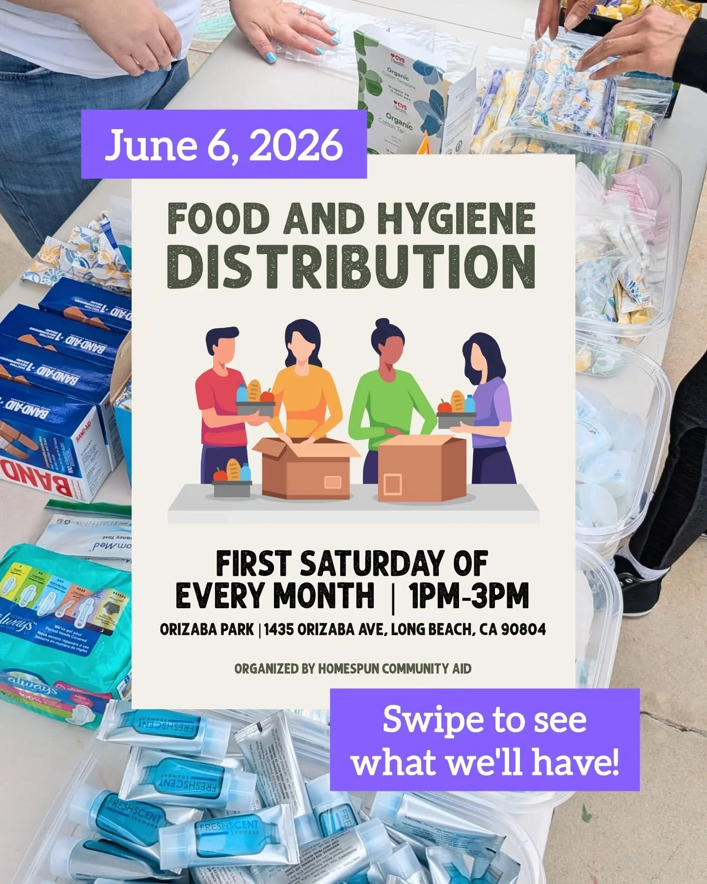 Our June distribution is tomorrow! Come hang with us!
