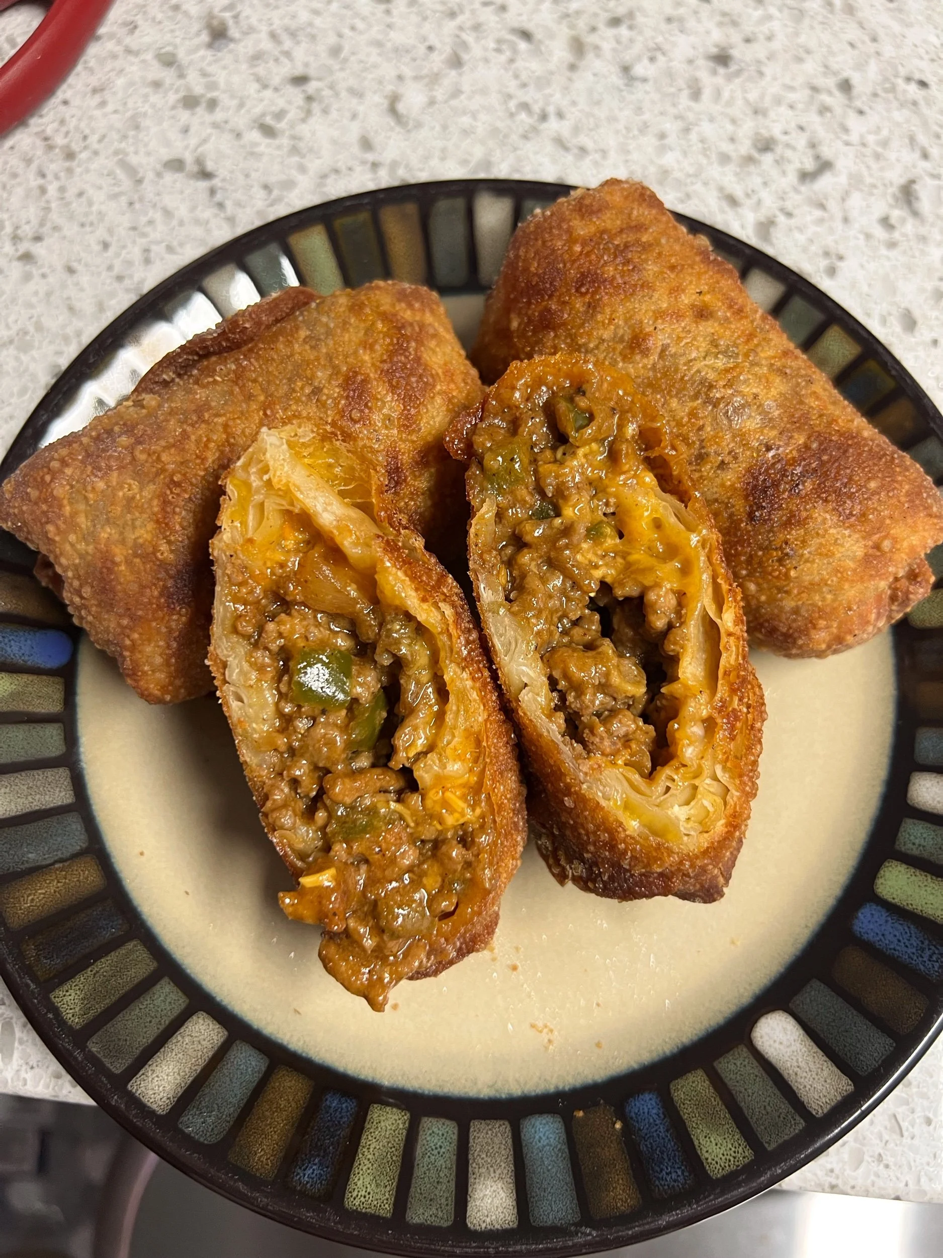Sloppy Joe Eggrolls