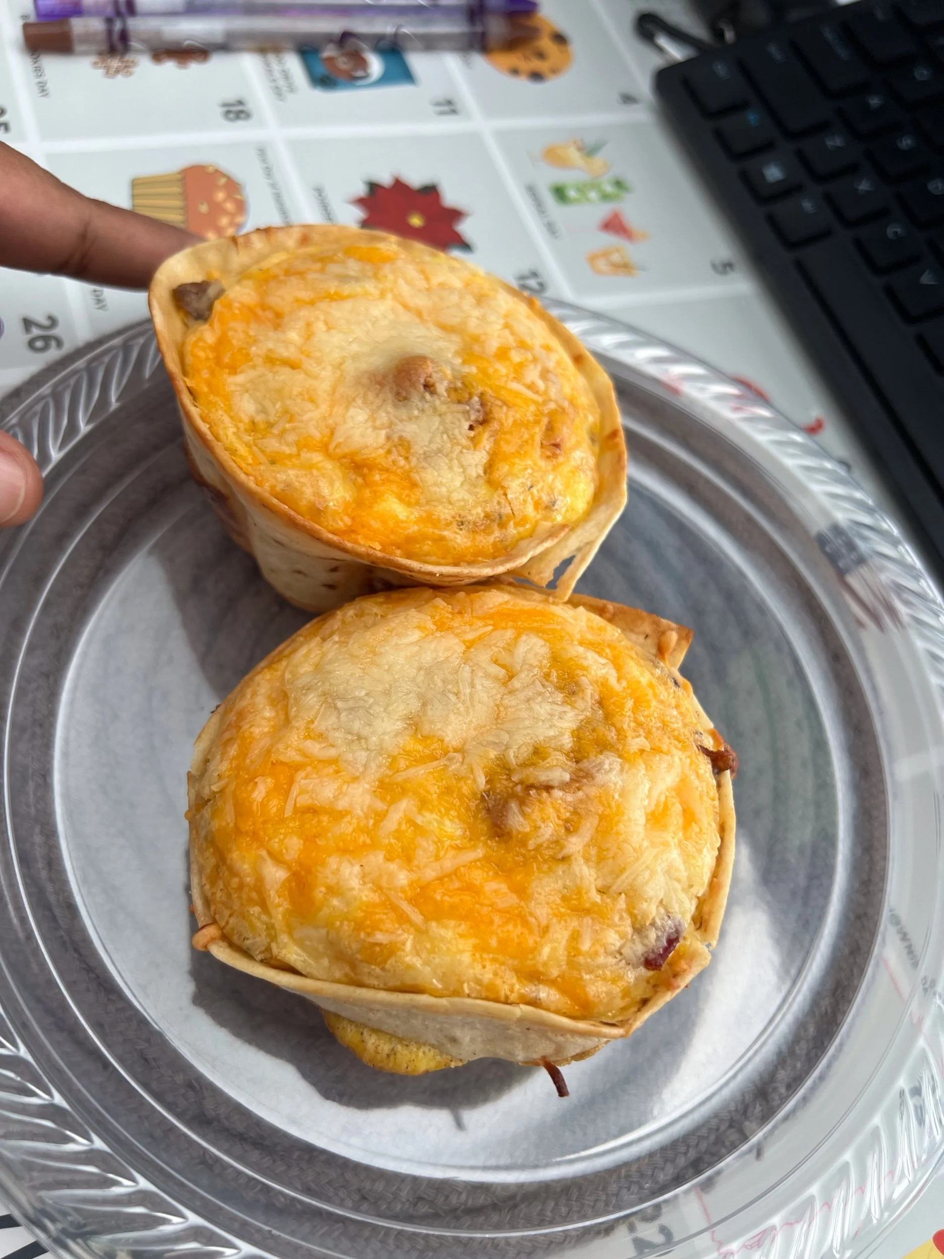 Breakfast Cups w/ tortilla