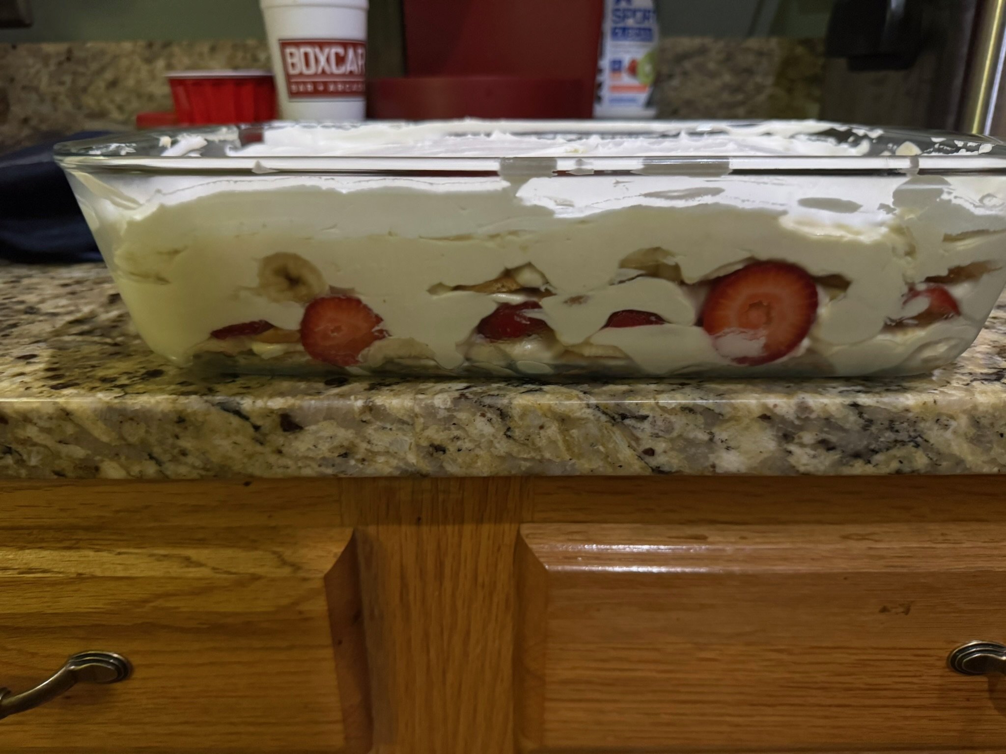 Strawberry Banana Pudding