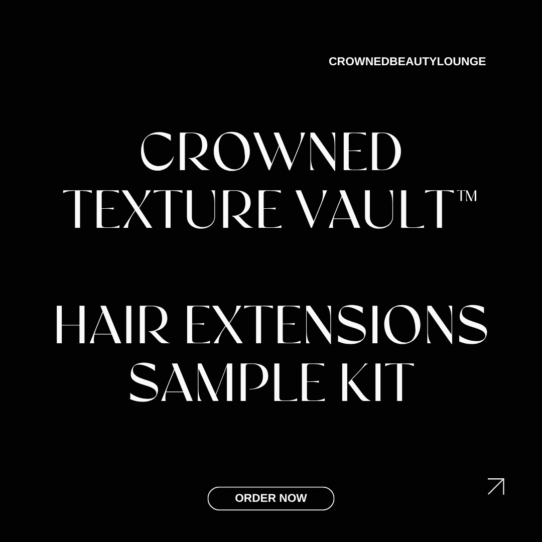 Crowned Texture Vault™ | Hair Extensions Sample Kit