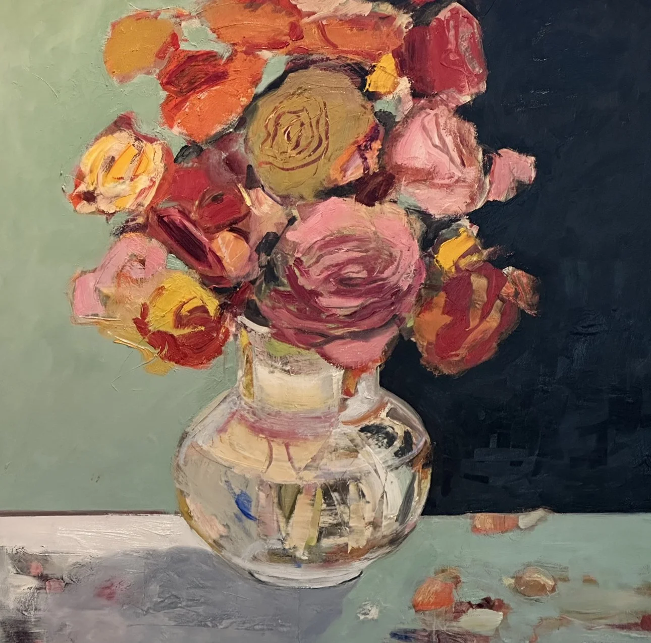 Yesterday's   48" X 48"   Oil on Panel