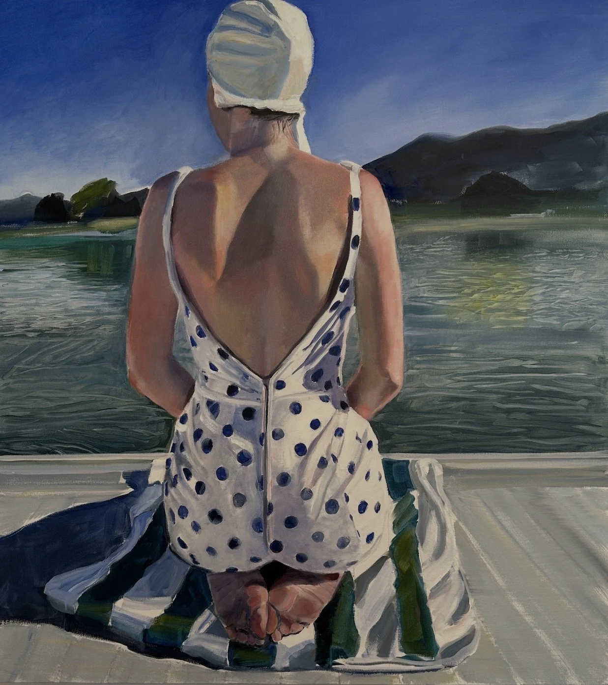 Midsummer   40"X 36" Oil on Canvas