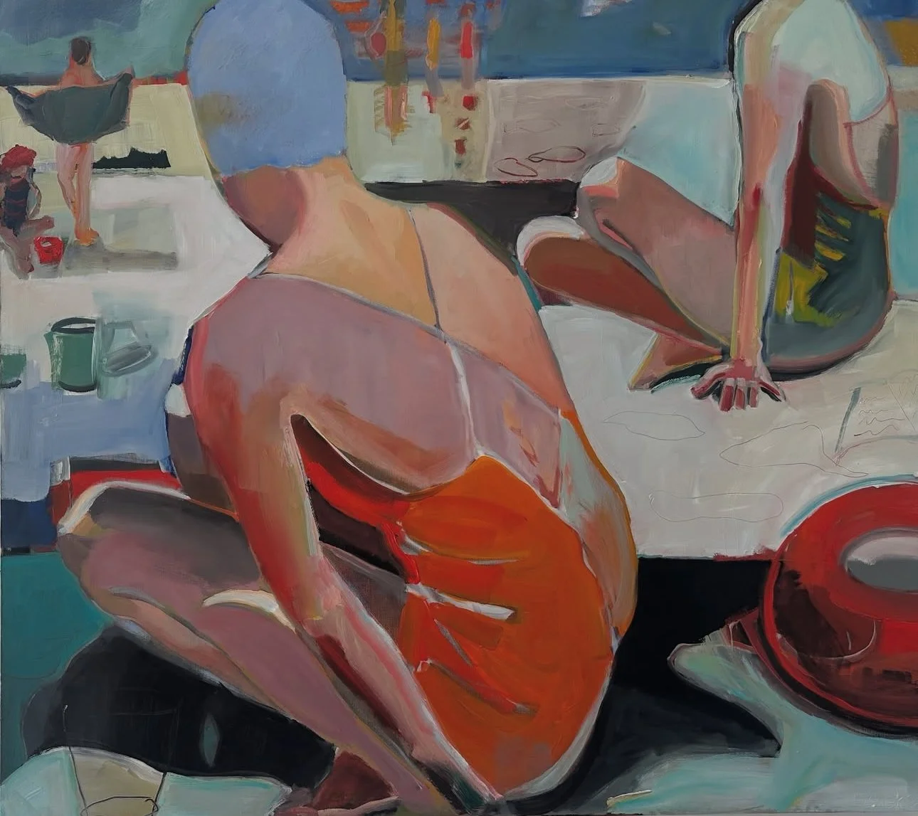 Beach 48"X 54"