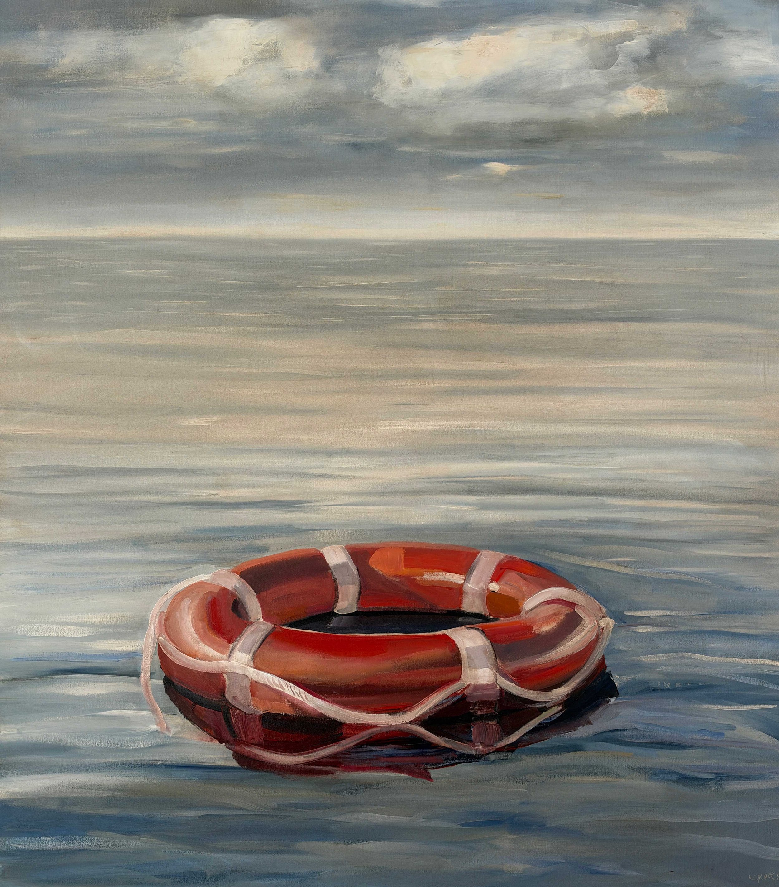 FLOAT 54" x 48" Oil on Canvas