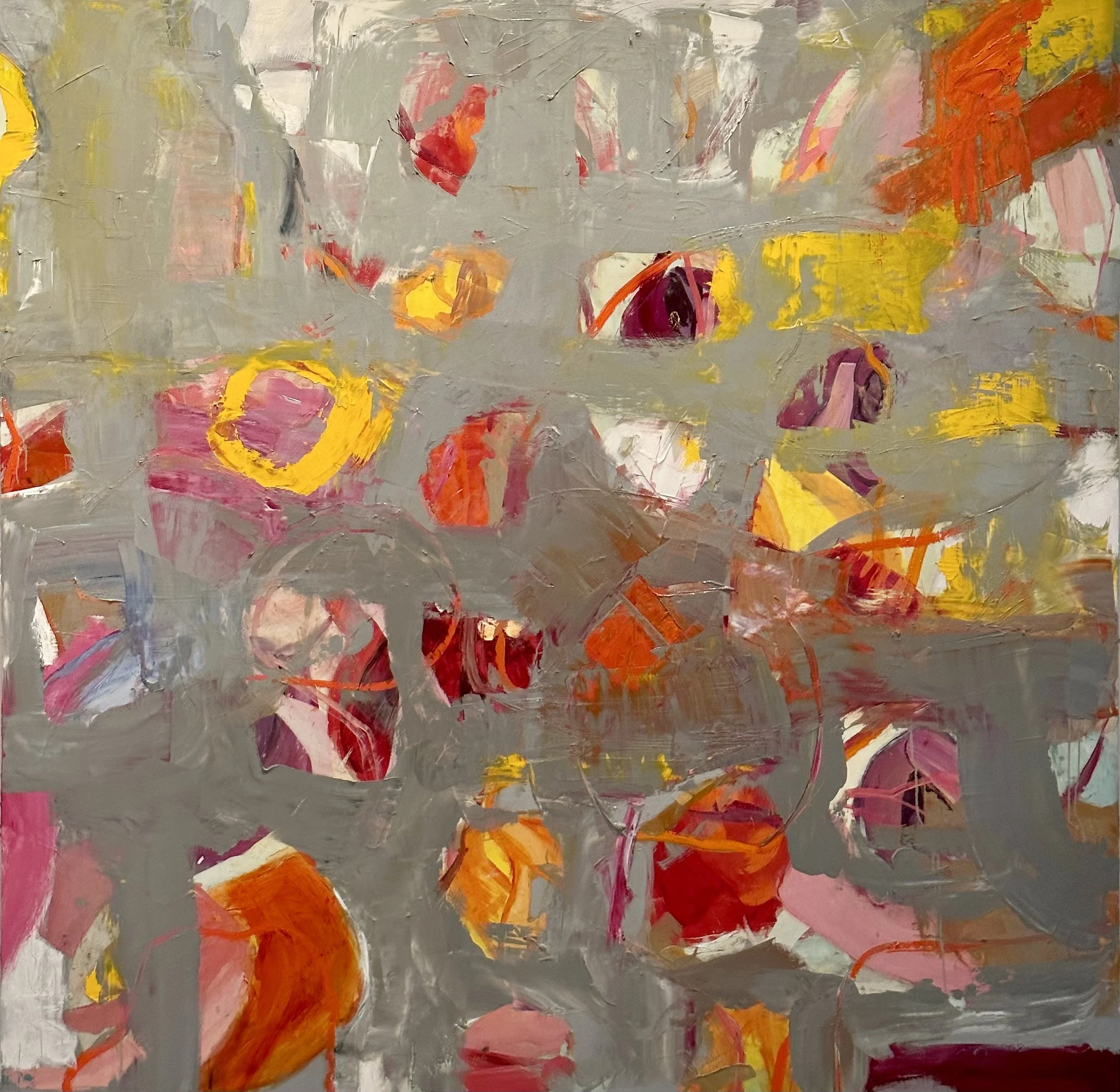 Brighton  60" X 60"   Oil on Panel