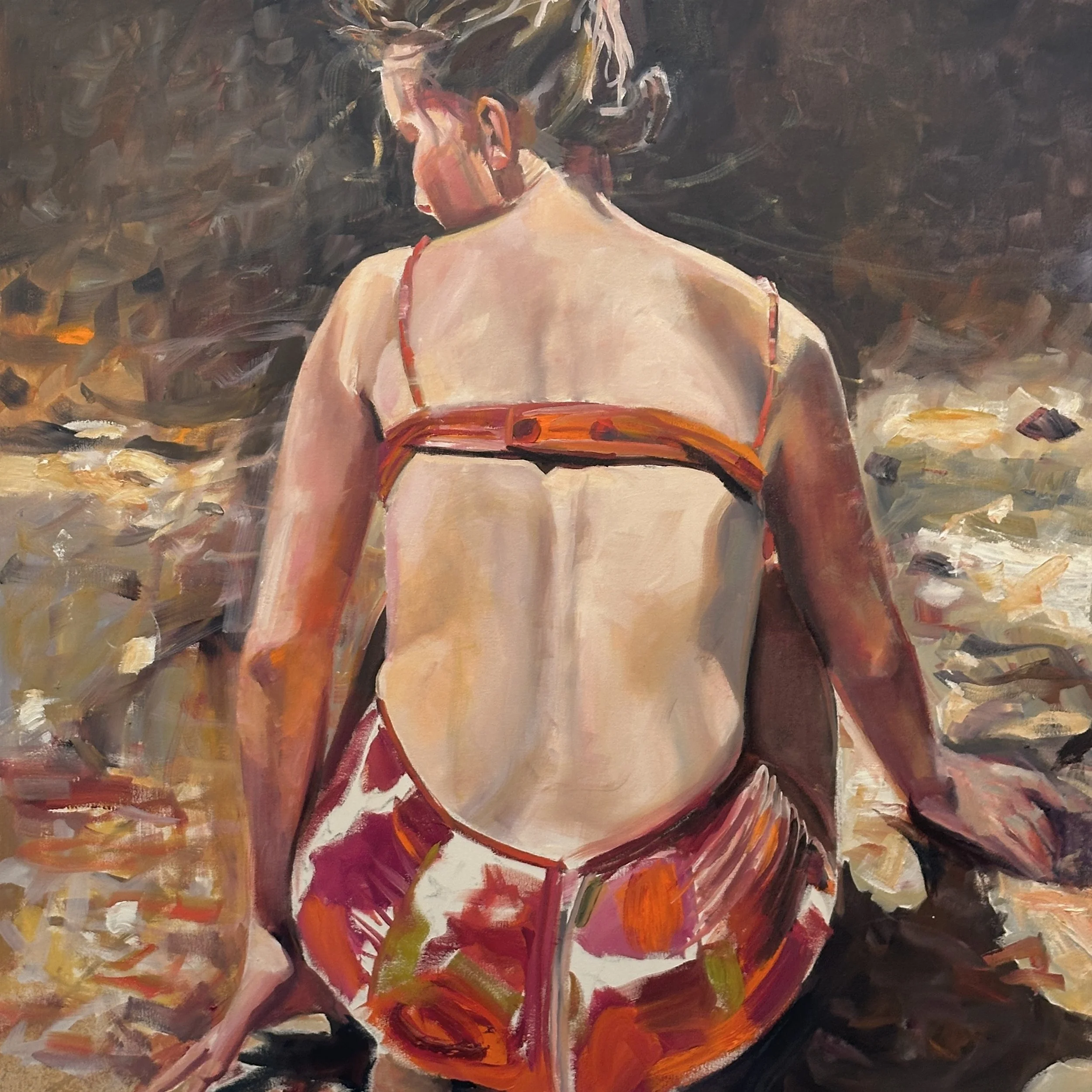 Summer's End. 36"X36"