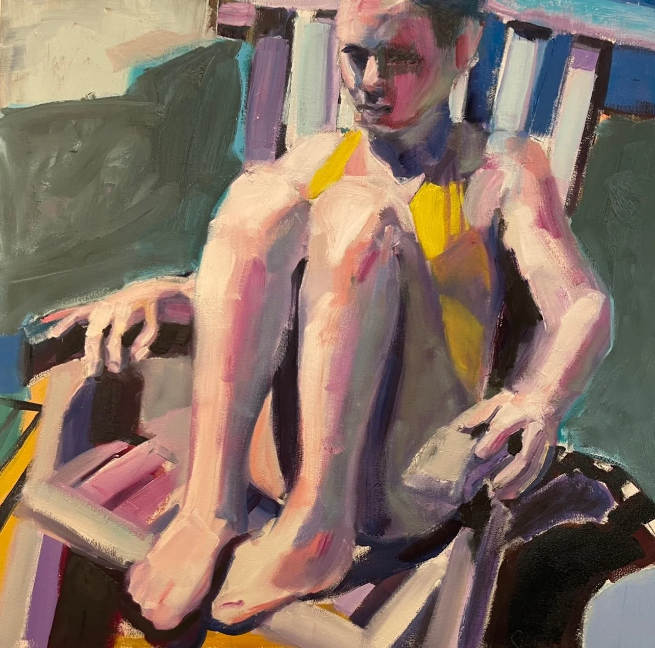 Maverick
30"x 30"   Oil on Canvas