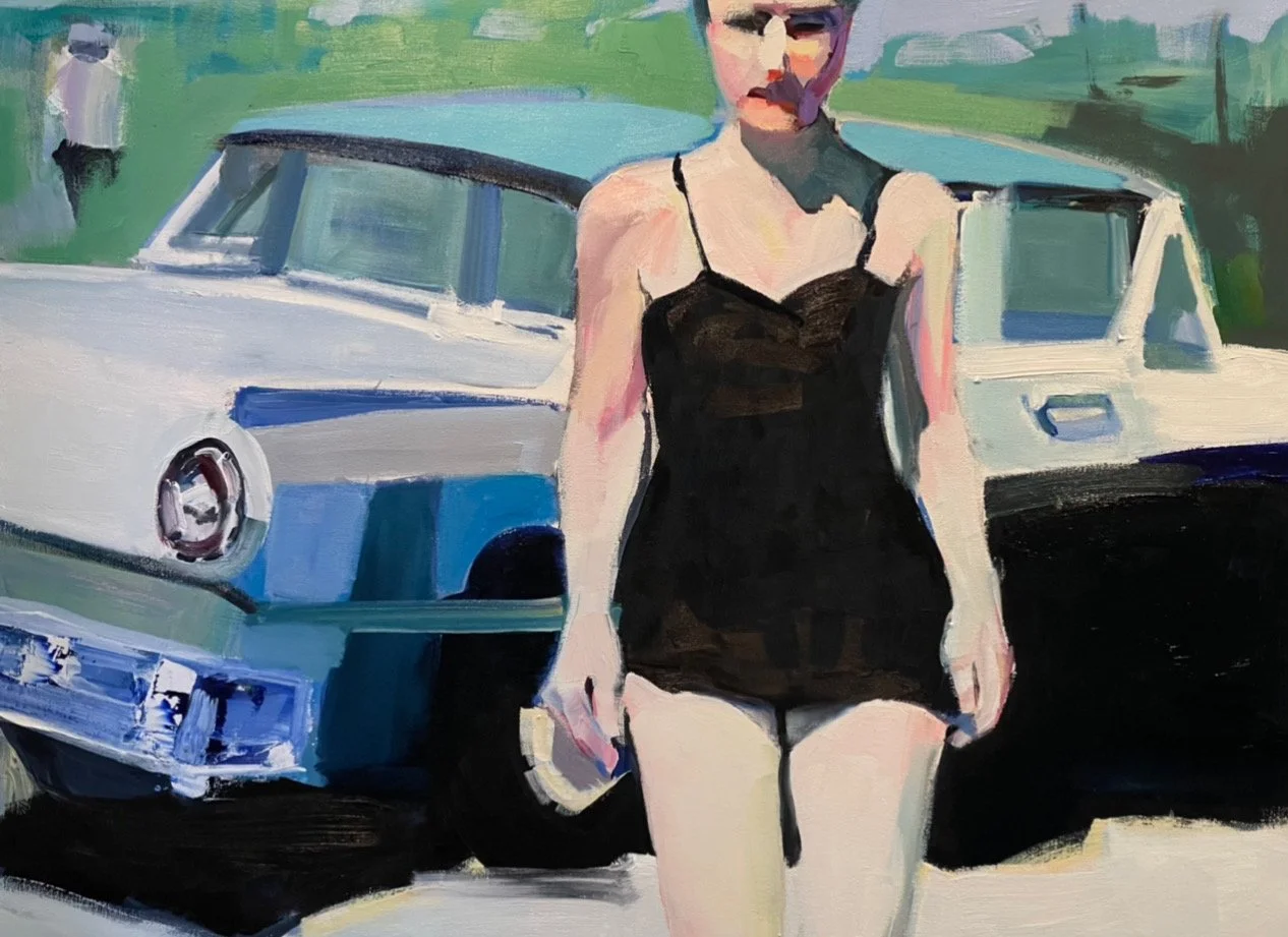 Walking 
30"x 40"