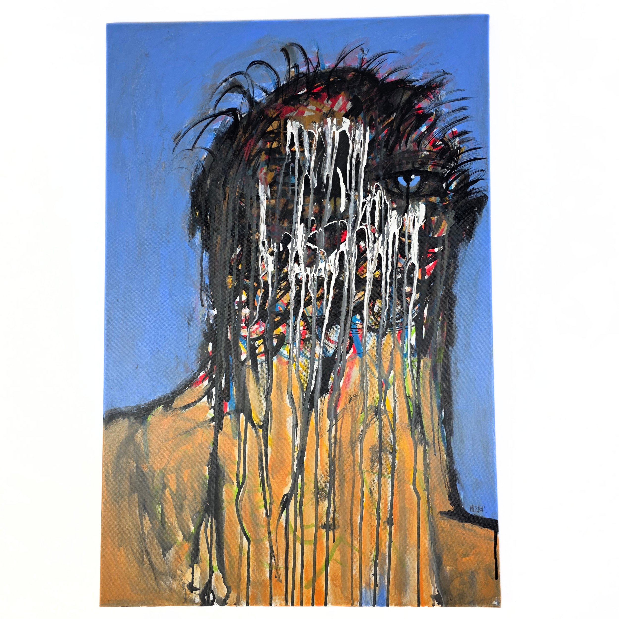 "Presence" Original Painting on Canvas 24x36in