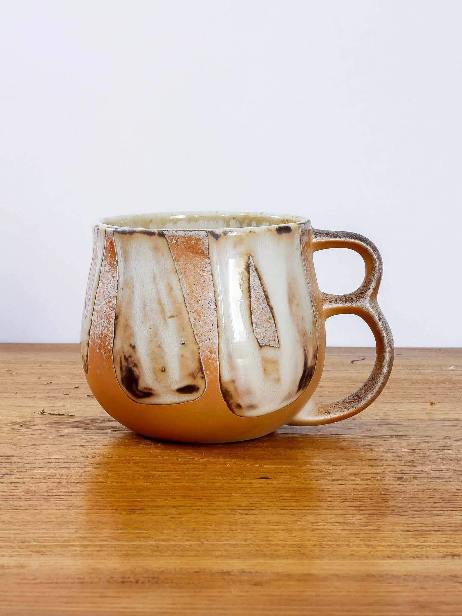 (15/20) Double-Handle Woodfired Paloma Mug