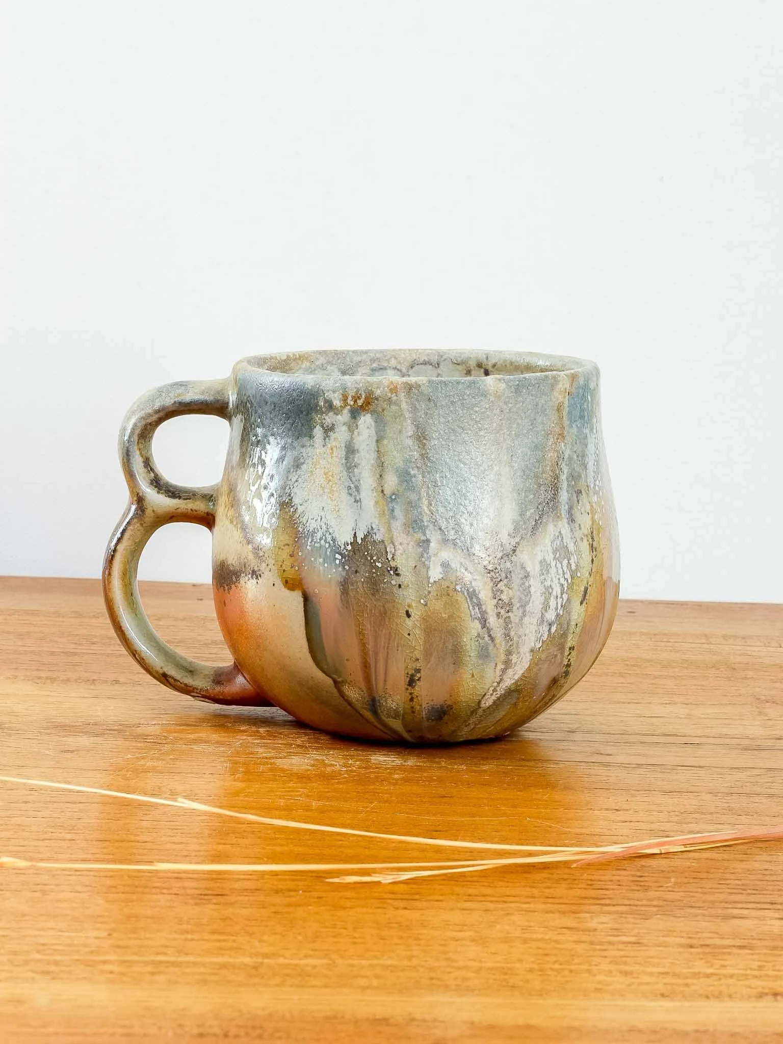 (20/20) Double-Handle Woodfired Paloma Mug