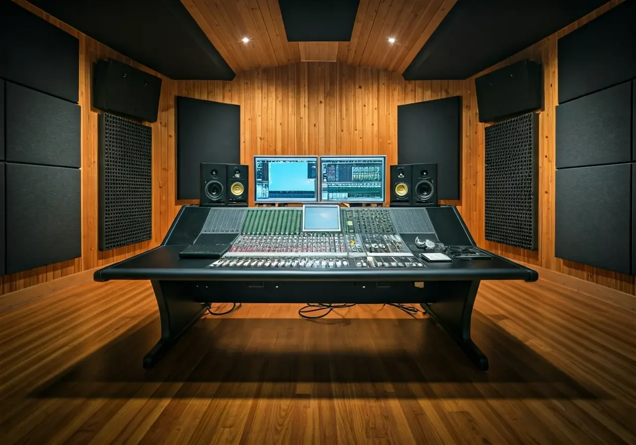 The Role of Acoustics in a Modern Sound Mixing Studio