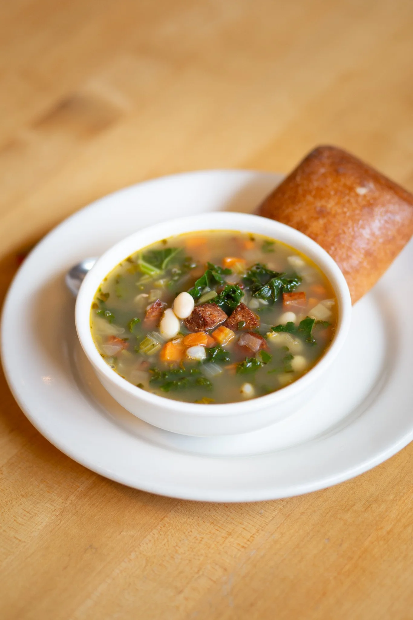White Bean and Andouille Soup