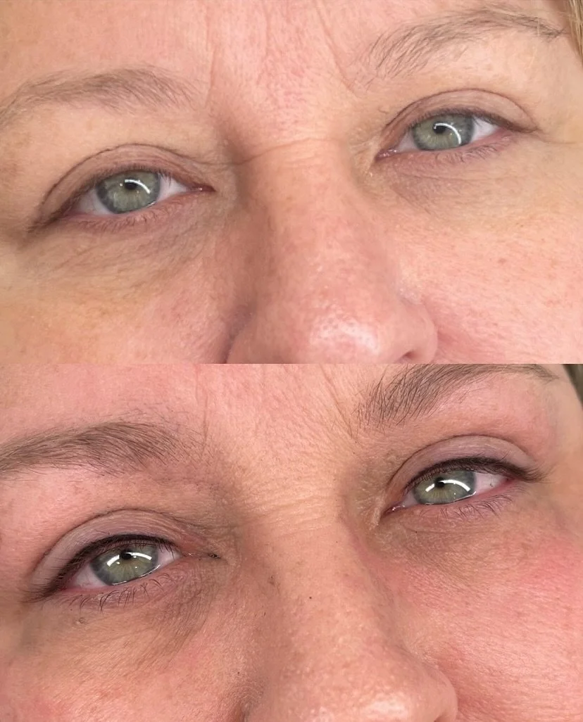 Say goodbye to daily liner struggles! Leah’s permanent eyeliner gives you a flawless, defined look that lasts!✨👀