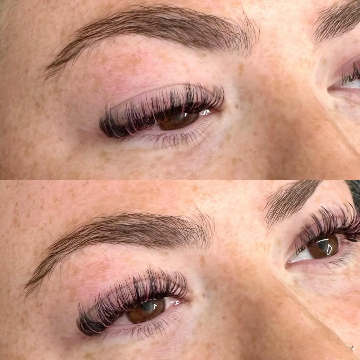 a bold, fluffy volume set with subtle pops of pink for that extra touch, and a clean, pretty hybrid set for the girls who love soft glam!