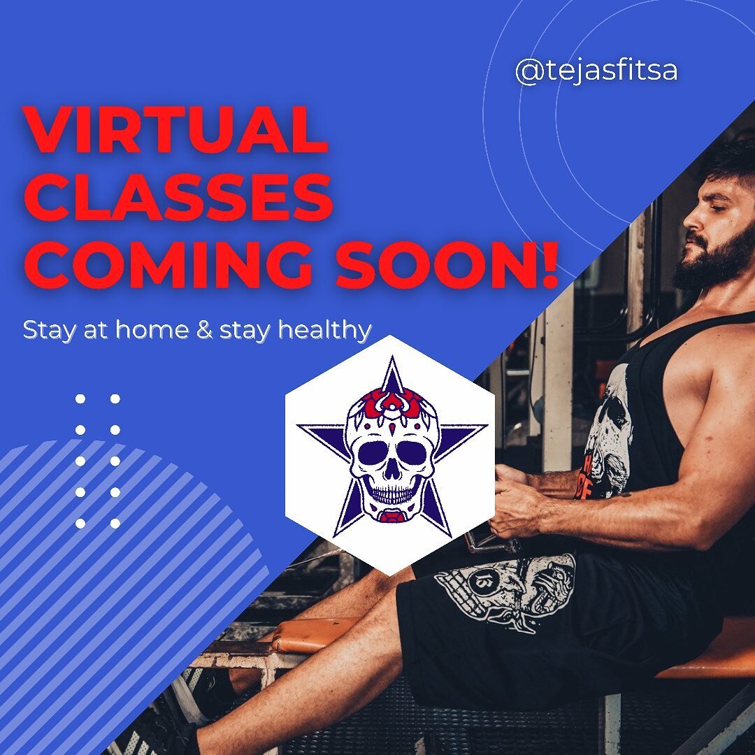 Virtual class packages coming soon! Now, you don&rsquo;t have to be in the gym OR in San Antonio to get a good Workout in - you can be anywhere! Stay tuned for package pricing 😏