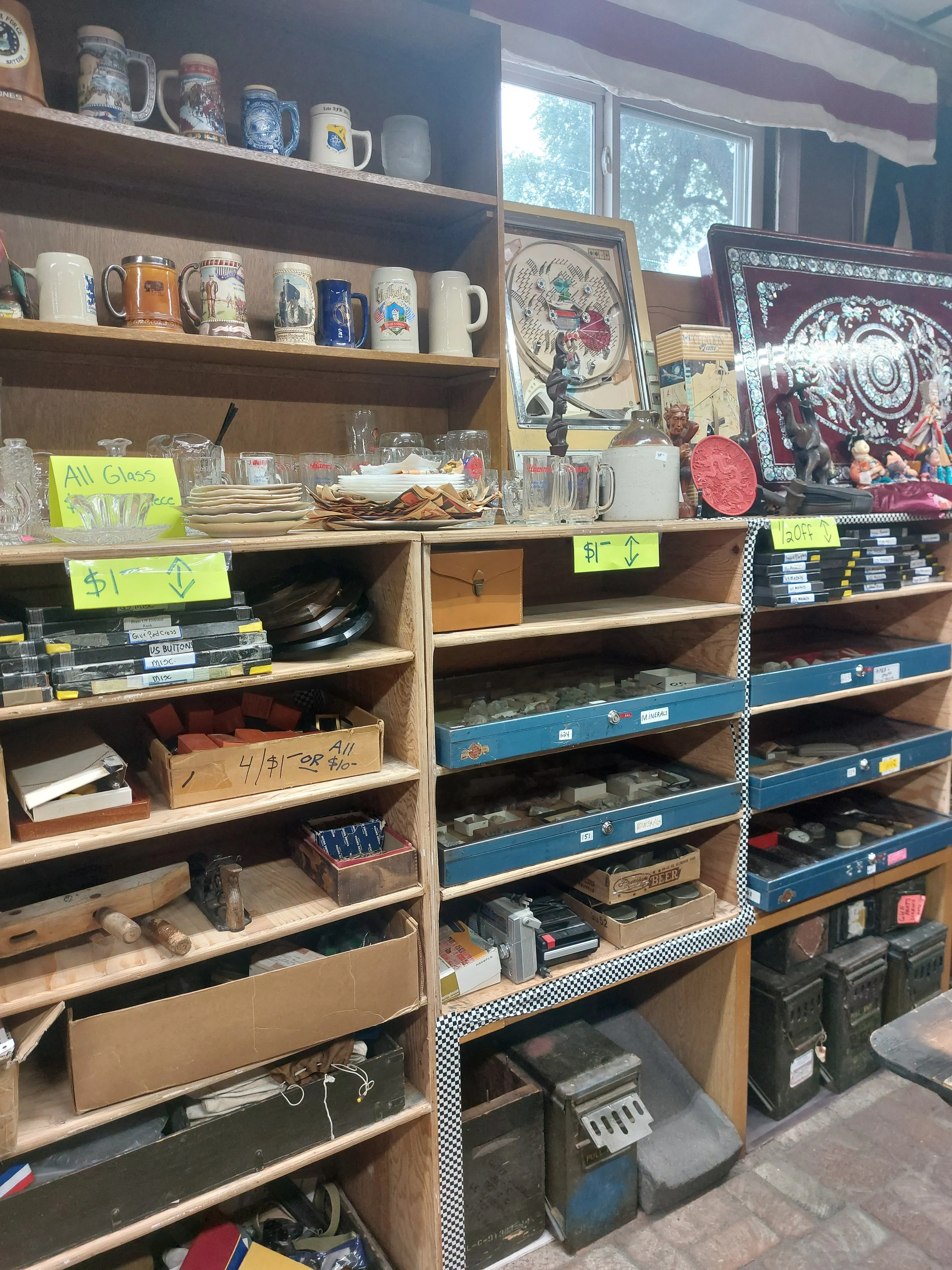 Dollar Day! Many Items reduced to 1$ and steep discounts on others.