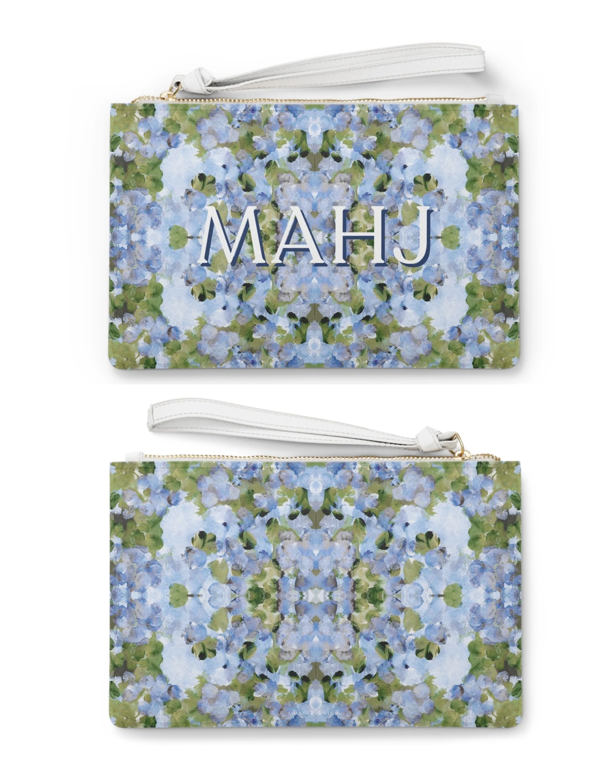 The Hydrangea Bliss card clutch is here! Fits allllll the cards - trust me, I&rsquo;ve stuffed mine with ten cards and there is still room for more. Or, order without the &ldquo;mahj&rdquo; text and use it for your next trip, a night on the town or t