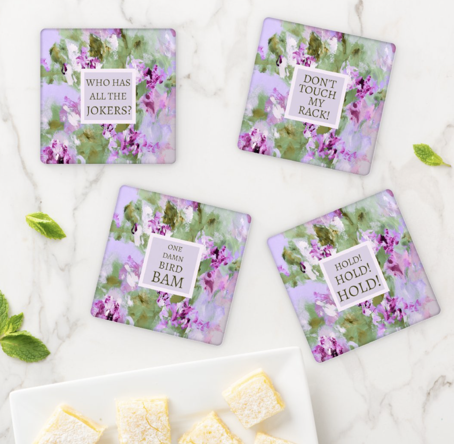 Sparrow's Nest Mahjong Coasters