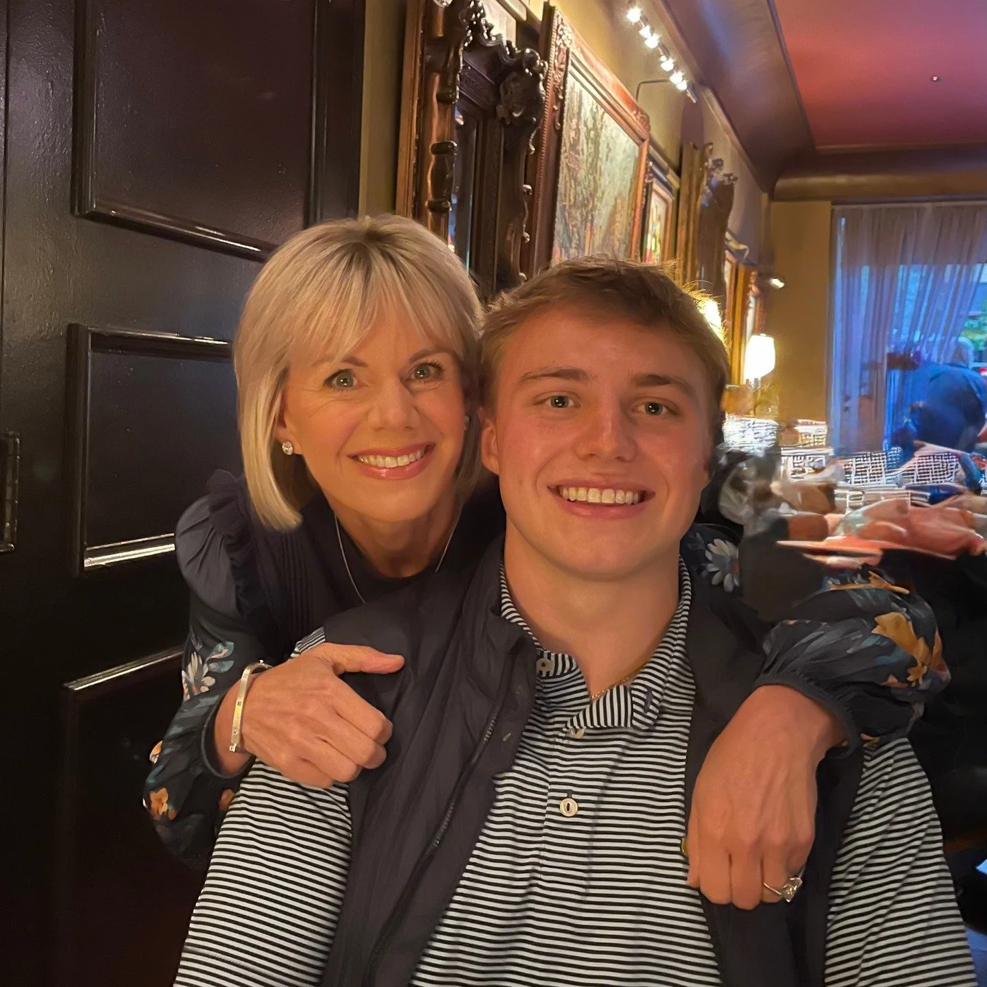 College football weekend with my son @closey22 at @uofmichigan to see the big @umichfootball game today! #goblue