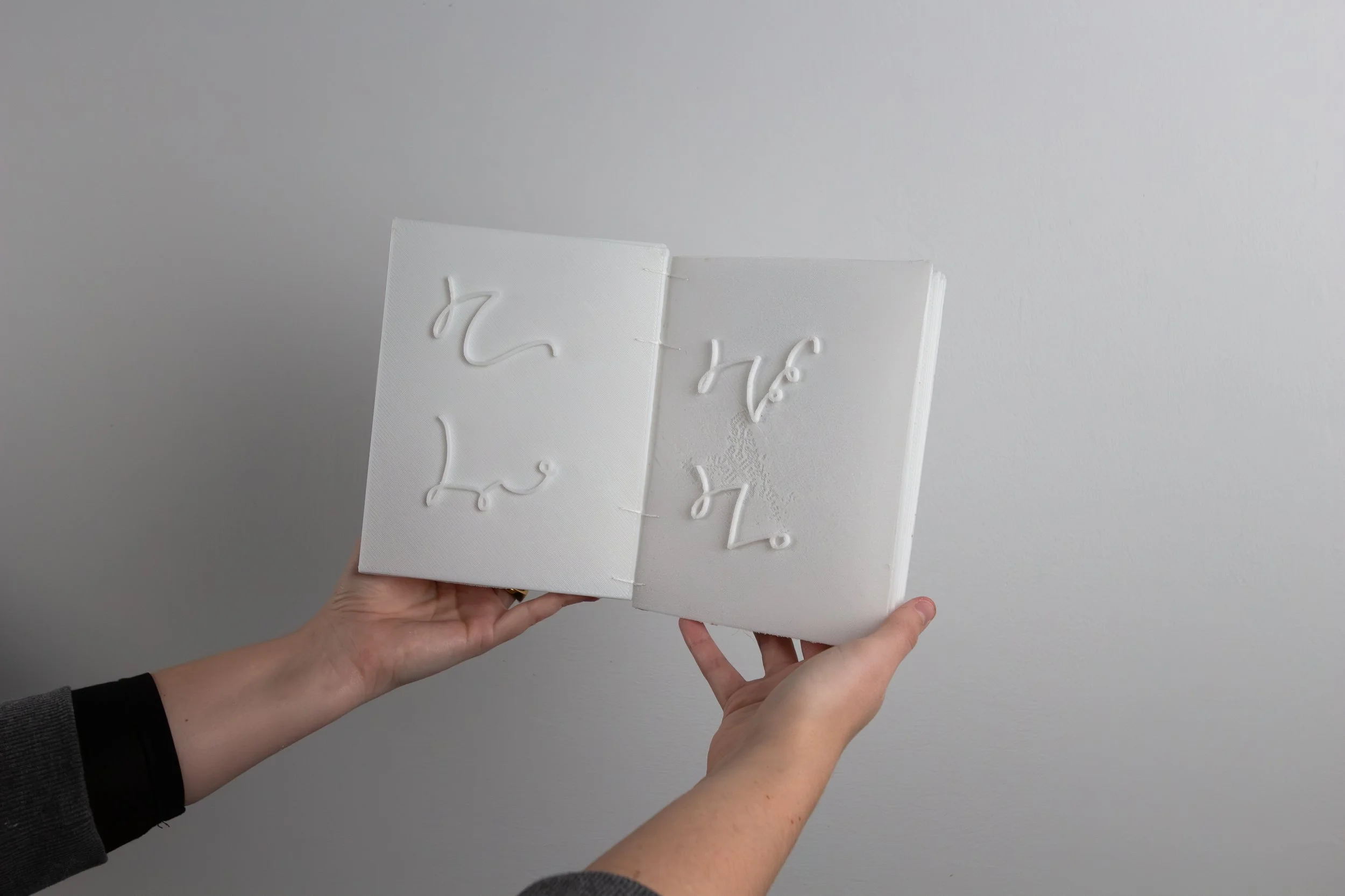 Swish to Syzygy, 2025, 3D printed TPU and thread