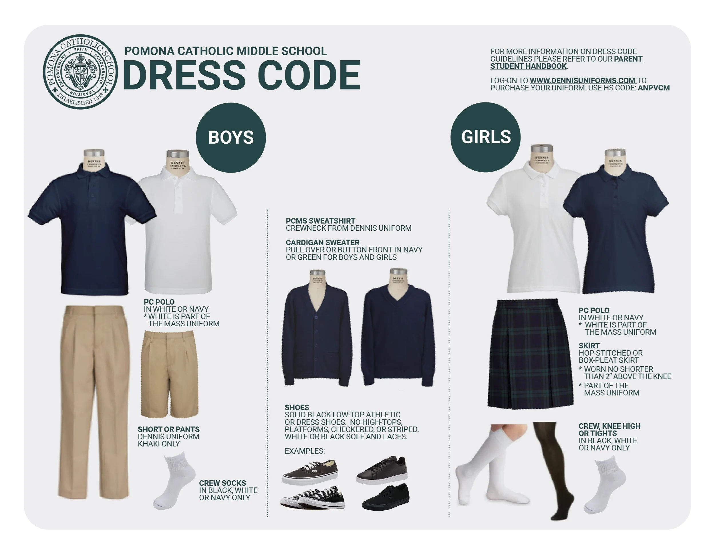 General 5 — POMONA CATHOLIC SCHOOL