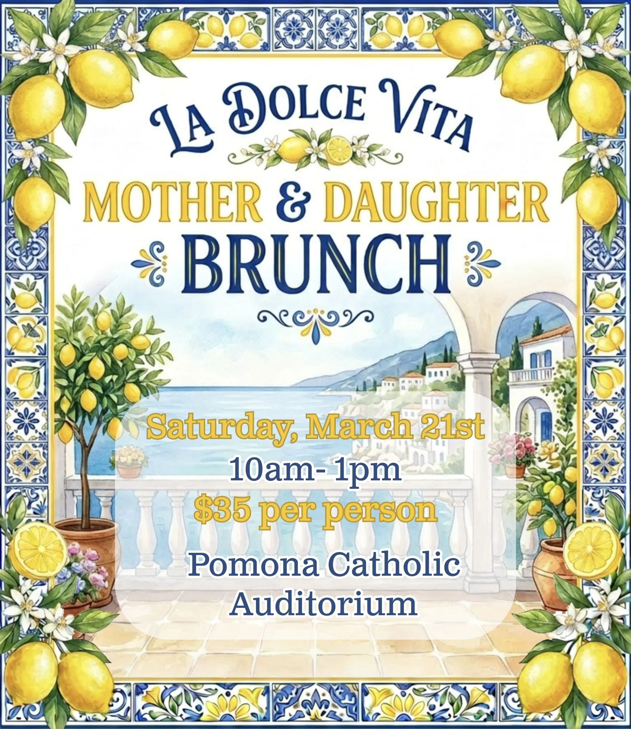 Mother & Daughter Brunch