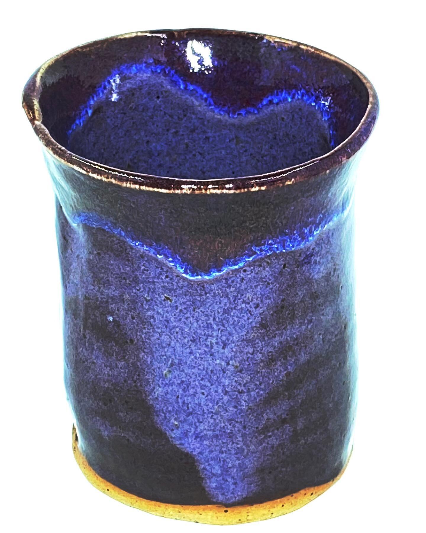 Purple mug #amacoglazes #handmade #alabamamade #alabamaartist #purple