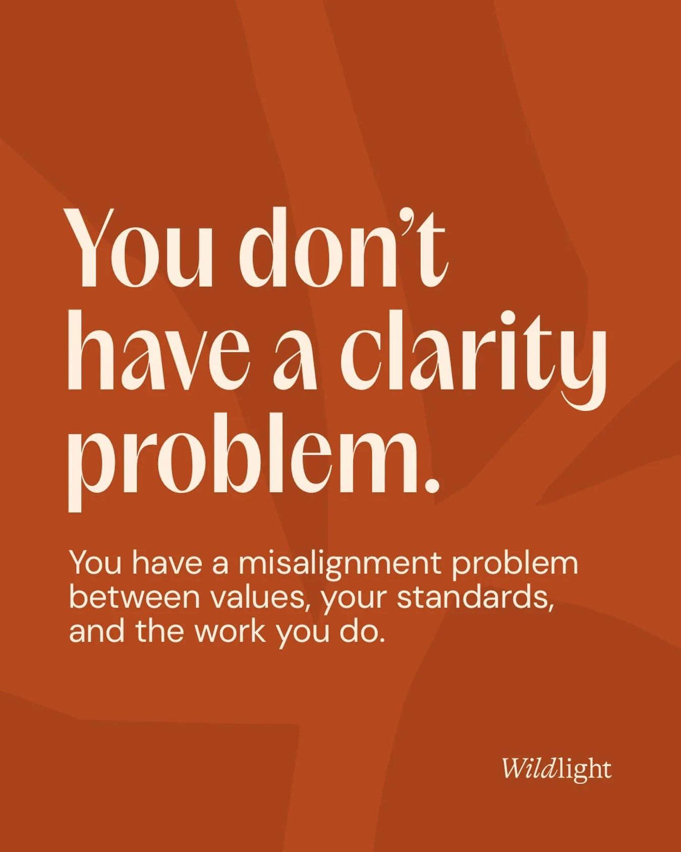Most of the women I work with can make decisions all day long at their work. But they freeze or stumble when it comes to themselves.
It&rsquo;s because they&rsquo;ve been prioritizing:

&hellip; stability over expansion and growth
&hellip; expectatio