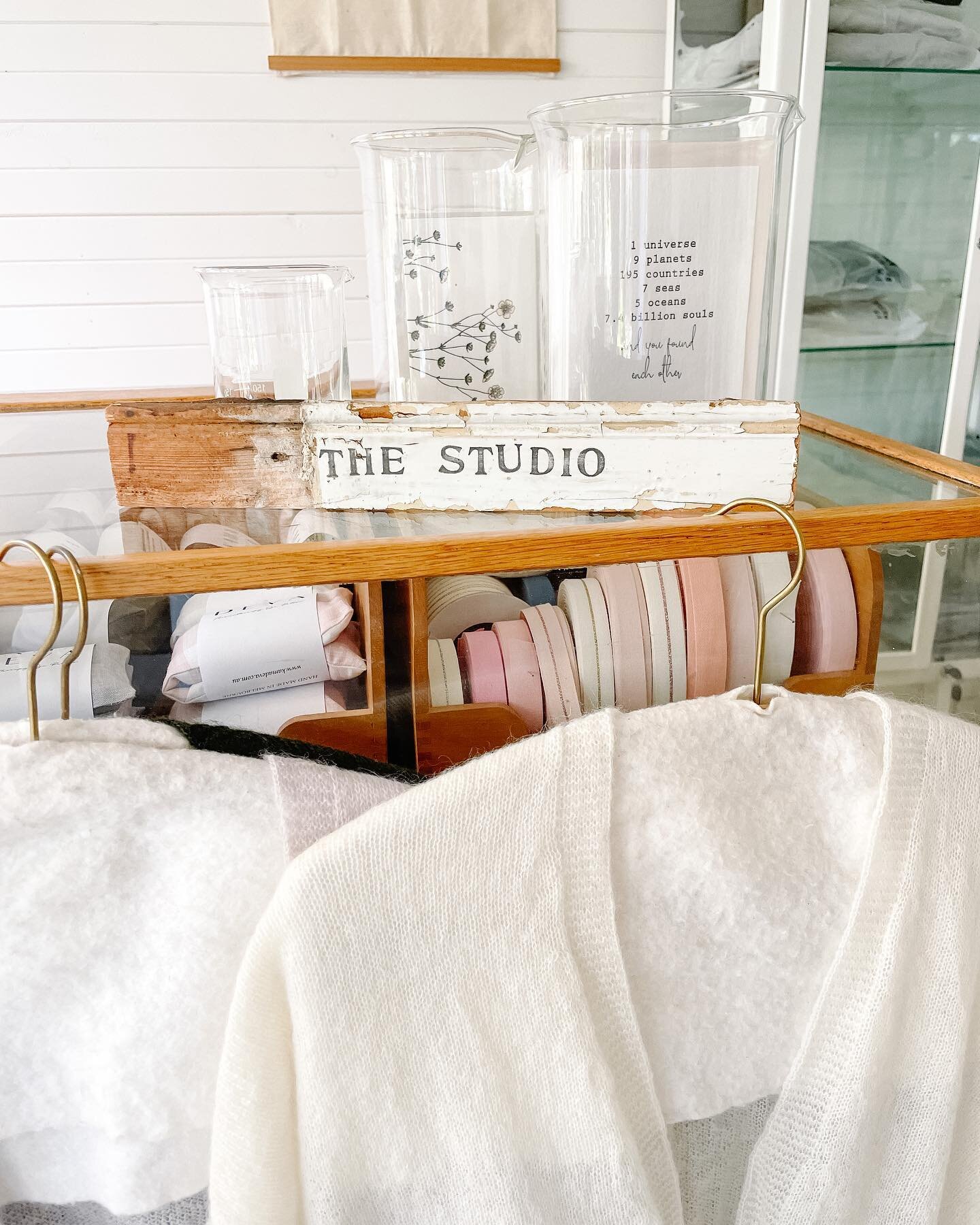 Who buys their own Mother&rsquo;s Day gift? 
I would if my &lsquo;child&rsquo; was actually a human 🐈&zwj;⬛

The studio will be open again tomorrow, Saturday the 13th of May. Come to shop*, come to chat or come to feel the beautiful mohair cardigans