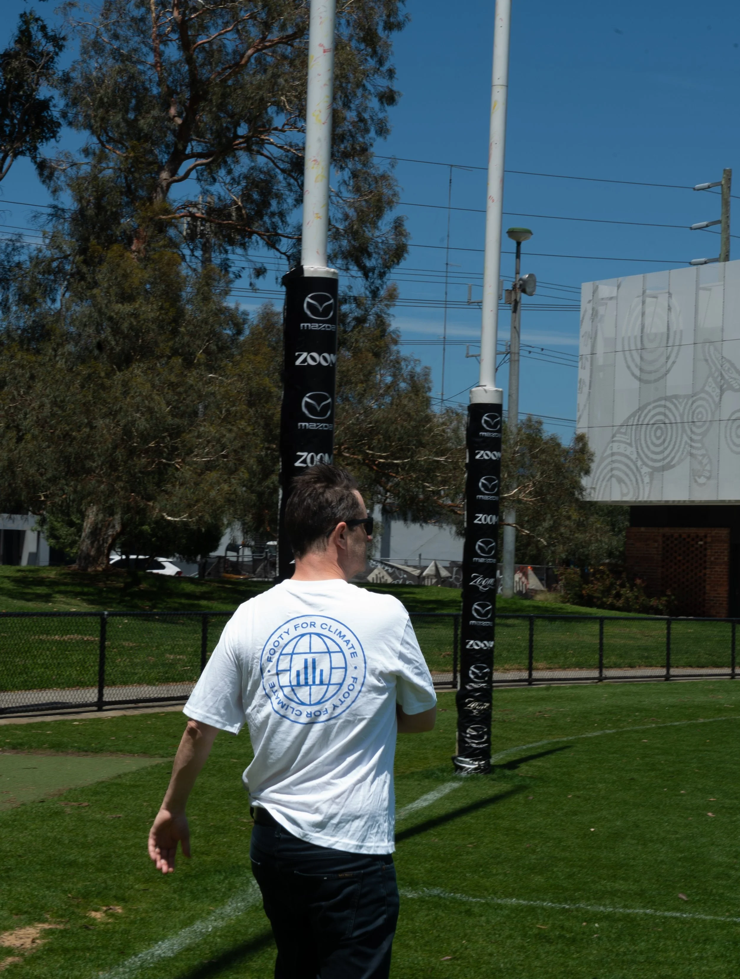 Footy For Climate T-Shirt White