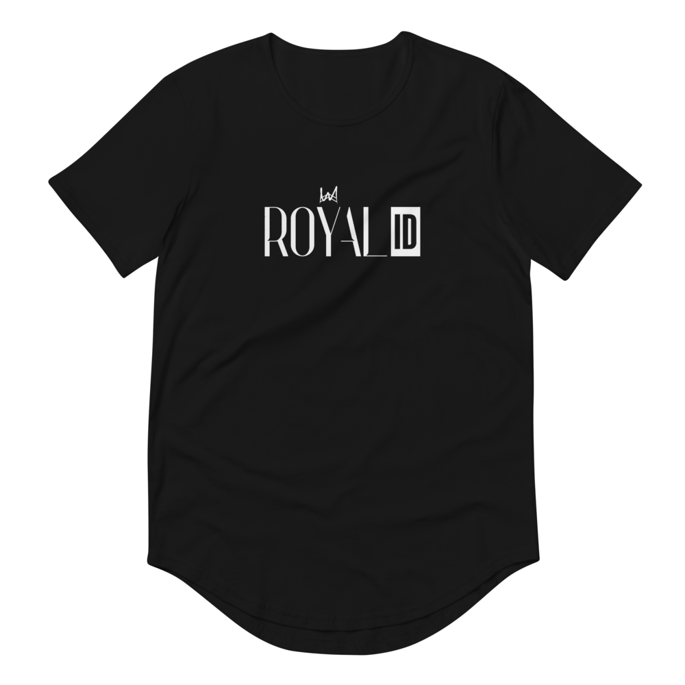 slot fusion Renovering Royal ID Men's Curved Hem T-Shirt — Royal Identity