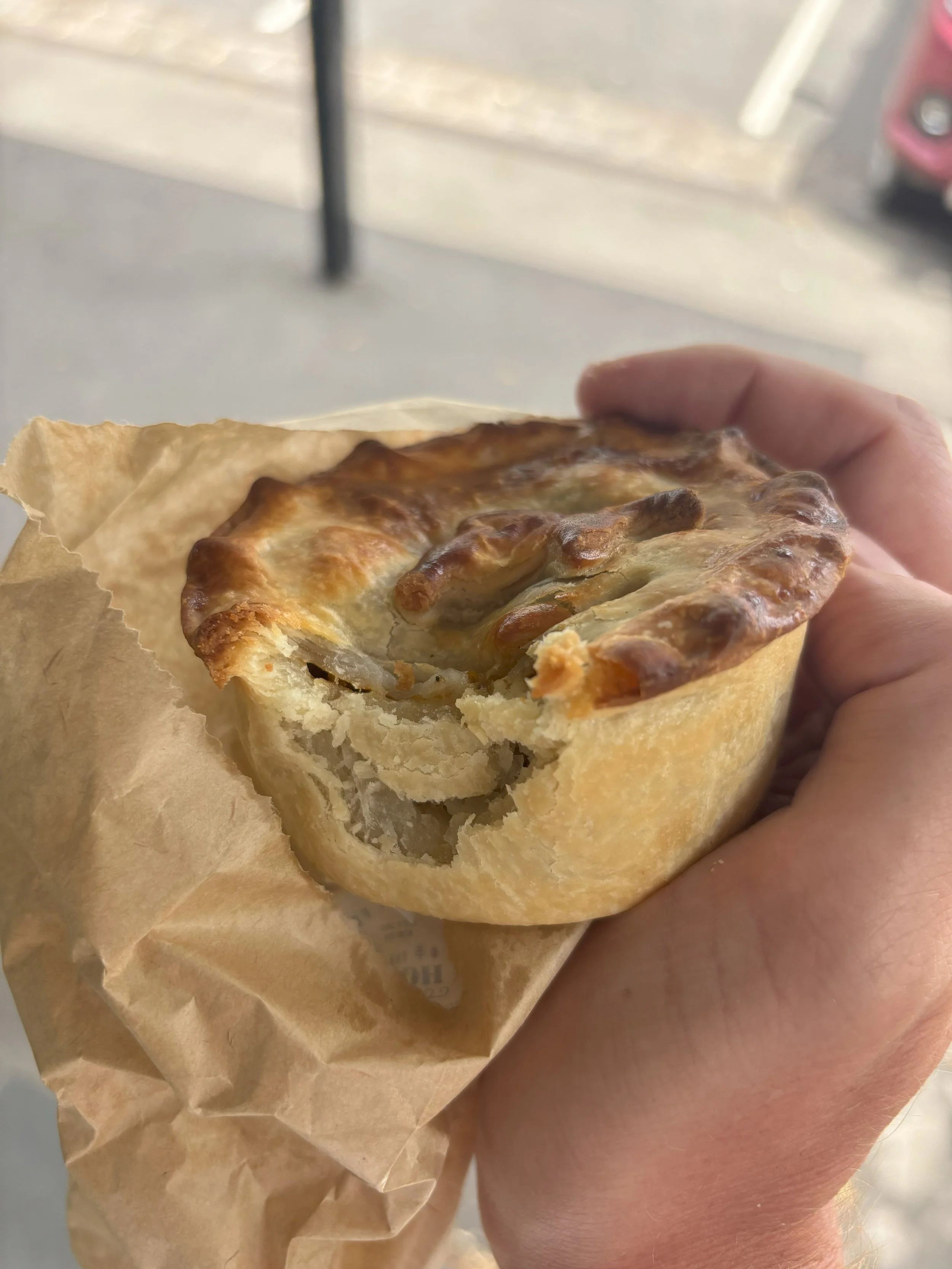 Braised beef pie at Piper Street Food Co.