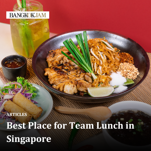 Best Place for Team Lunch in Singapore