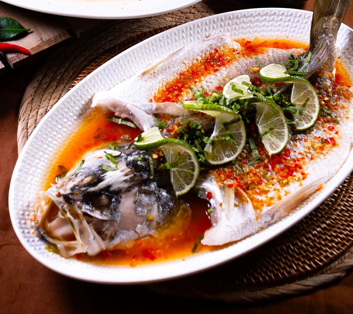 Siam Kitchen Steam Seabass