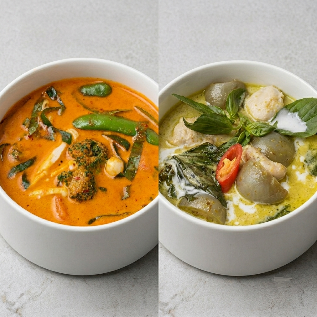 Bangkok Jam Thai Curries (Green and Red Curry)