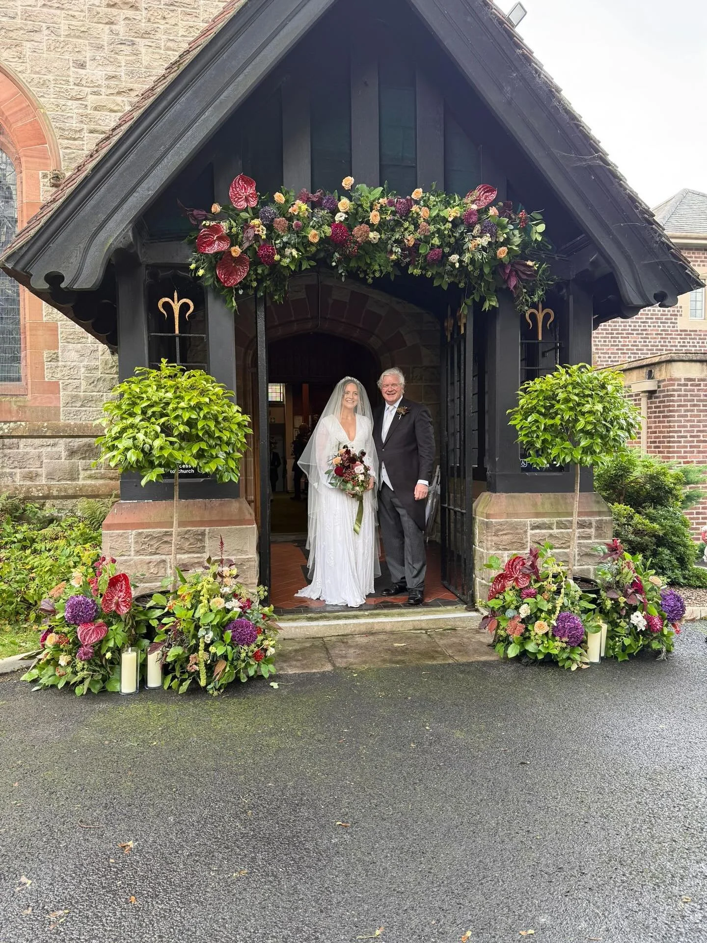 The most beautiful wedding @stjohnsmalone  followed by reception @hillmounthousw for Camille and Andrew