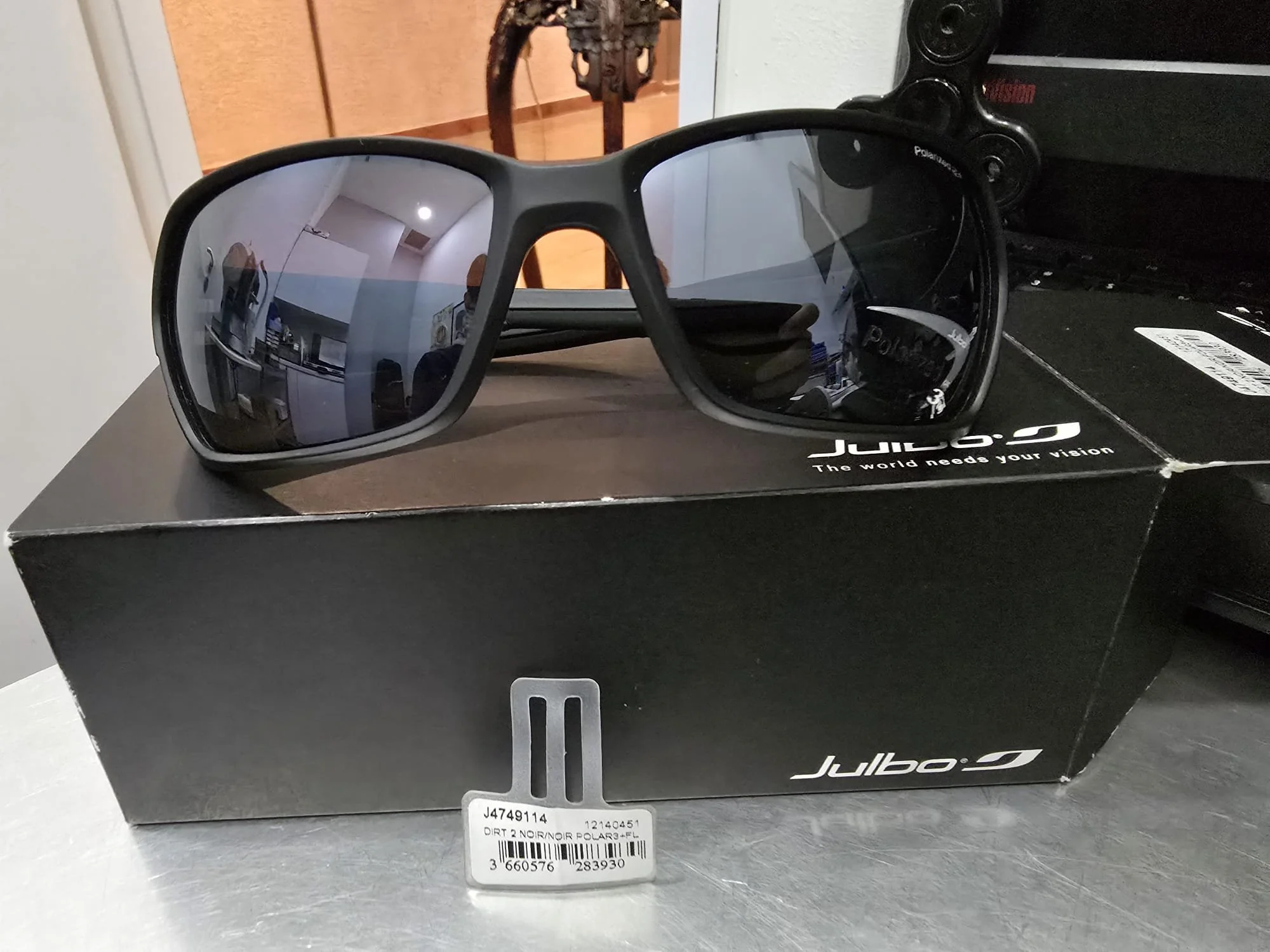 Julbo DIRT 2.0 BLACK/SILVER POL