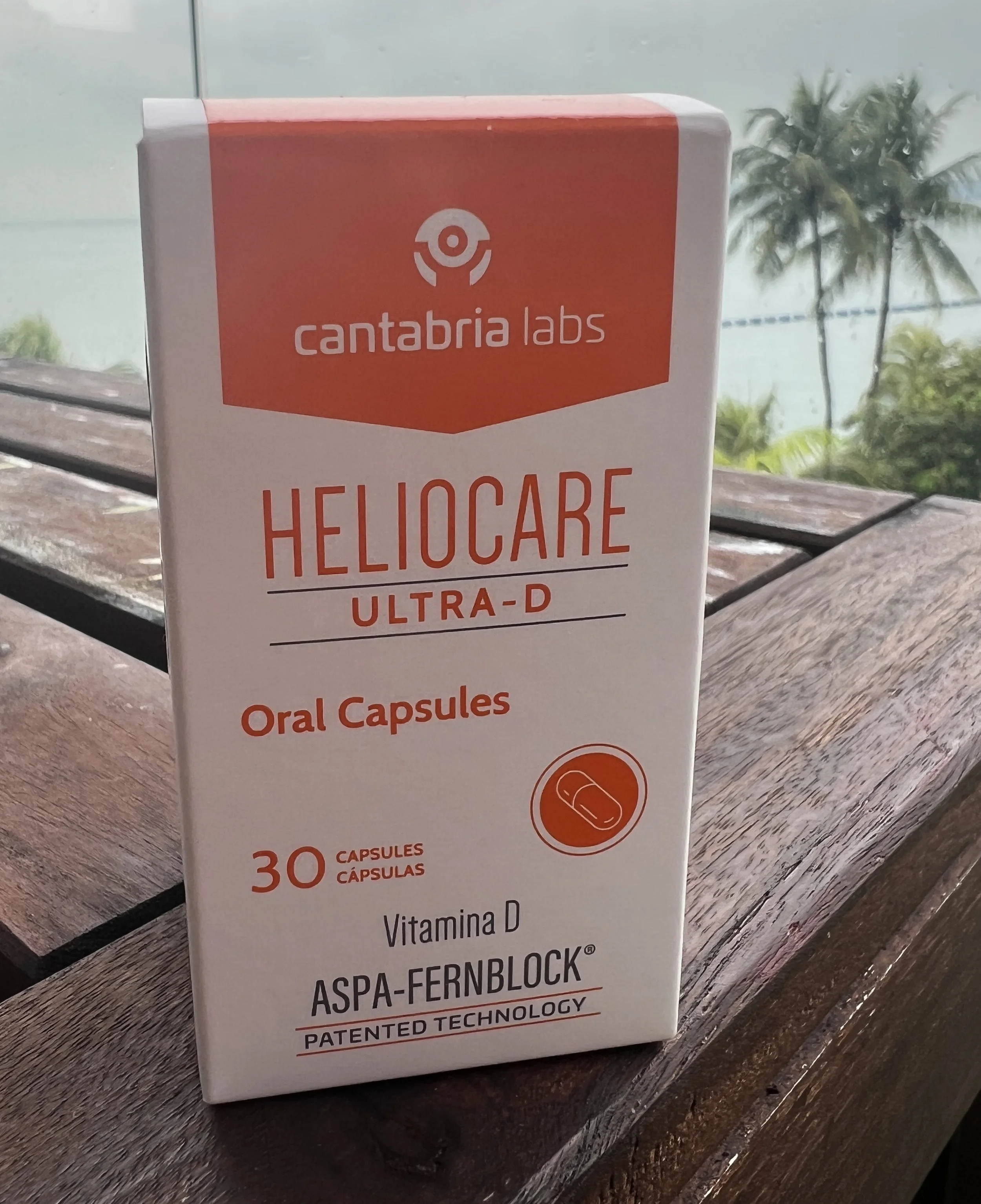 capsules of sunblock to take orally