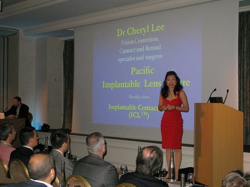 Presenting the first ICL only centre in Singapore in the the world in Paris