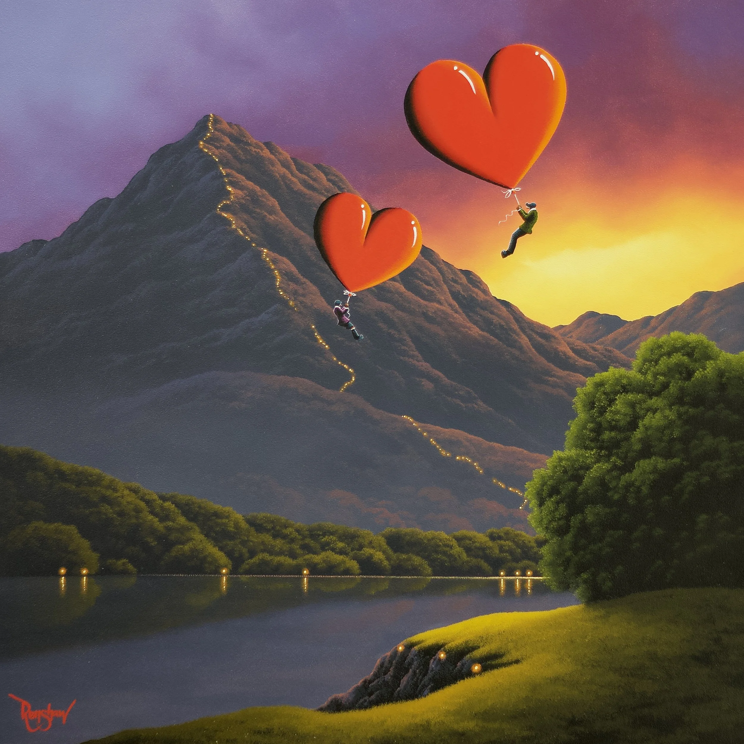 Where Ever You Go, I'll Follow - Cookhouse Galleries - Sold