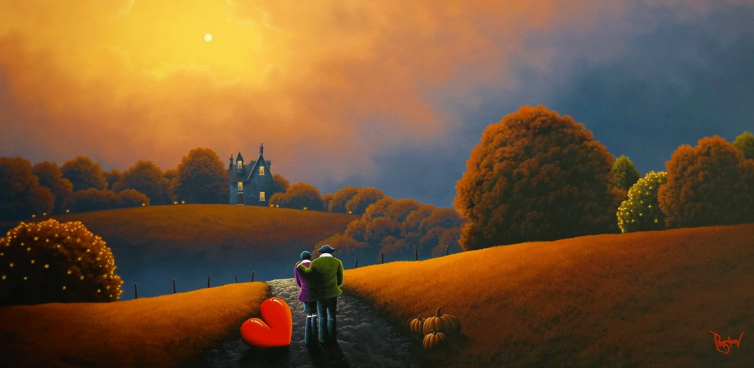 Autumn, The Year's Last Loveliest Smile - Wyecliffe Galleries - Sold