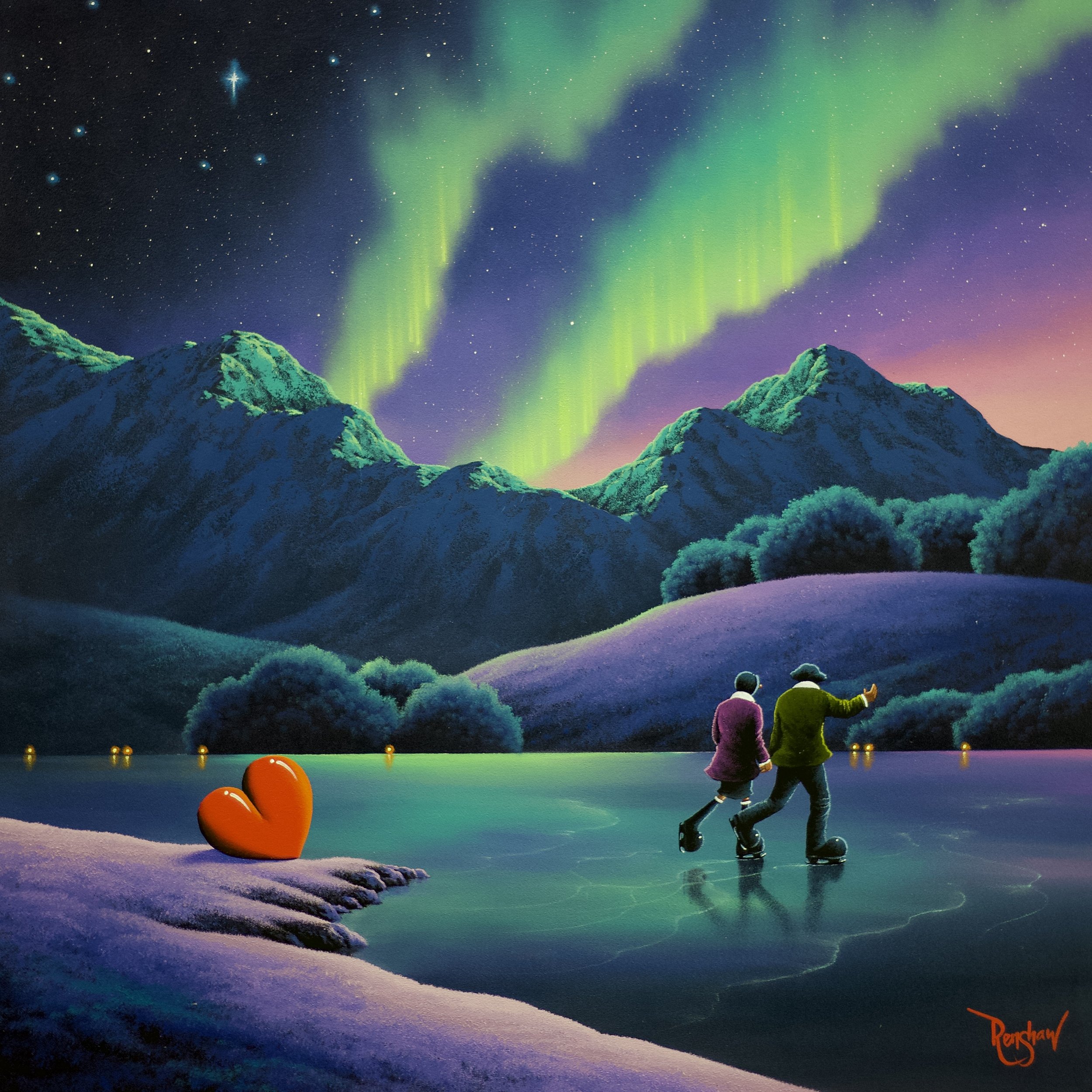 Adventure Under the Celestial Lights - Wyecliffe Galleries - Sold
